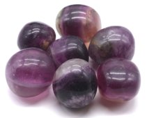 Fluorita Violette 'A' roladas 200g