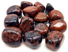 Obsidiana Mahogany 'A' roladas 200g