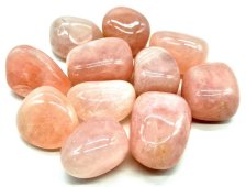 Quartzo Rosa 'B' roladas 200g