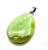 Pendente Larme Jade Verde 3cm