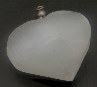 Pendente Coração Selenite 3cm