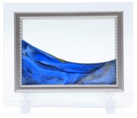 Quadro de Areia Movediça Verre 17cm - Bleu