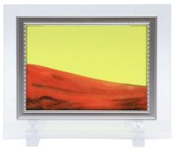 Quadro de Areia Movediça Verre 17cm - Orange