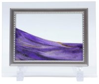 Quadro de Areia Movediça Verre 17cm - Violet