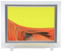 Quadro de Areia Movediça Verre 22cm - Orange
