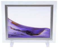 Quadro de Areia Movediça Verre 22cm - Violet