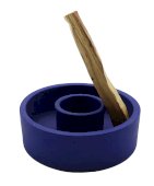 Queimador Palo Santo Terra Cuite Azul 9cm