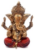 Estátua Resina Ganesha Multi 12cm