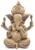Estátua Resina Ganesha Gris 13cm