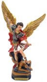 Estátua Resina Saint Michel Archange 20cm