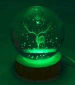 Luz noturna USB Verre Cerf Multicolore 9cm